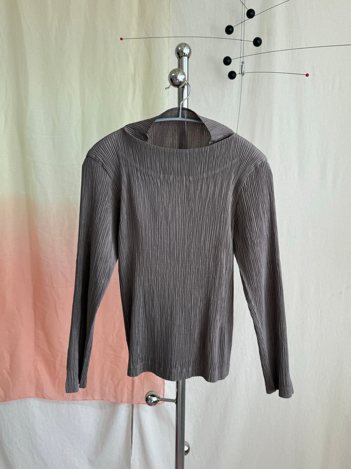 Issey Miyake FETE 플리츠 블라우스 상품이미지2