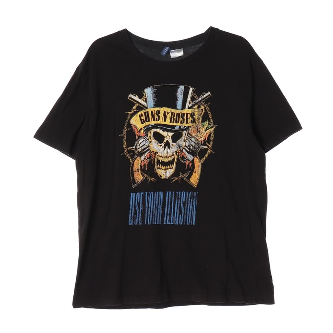 에이치엔엠 디바이디드 건즈앤로지스 밴드 반팔티 L 상품이미지1