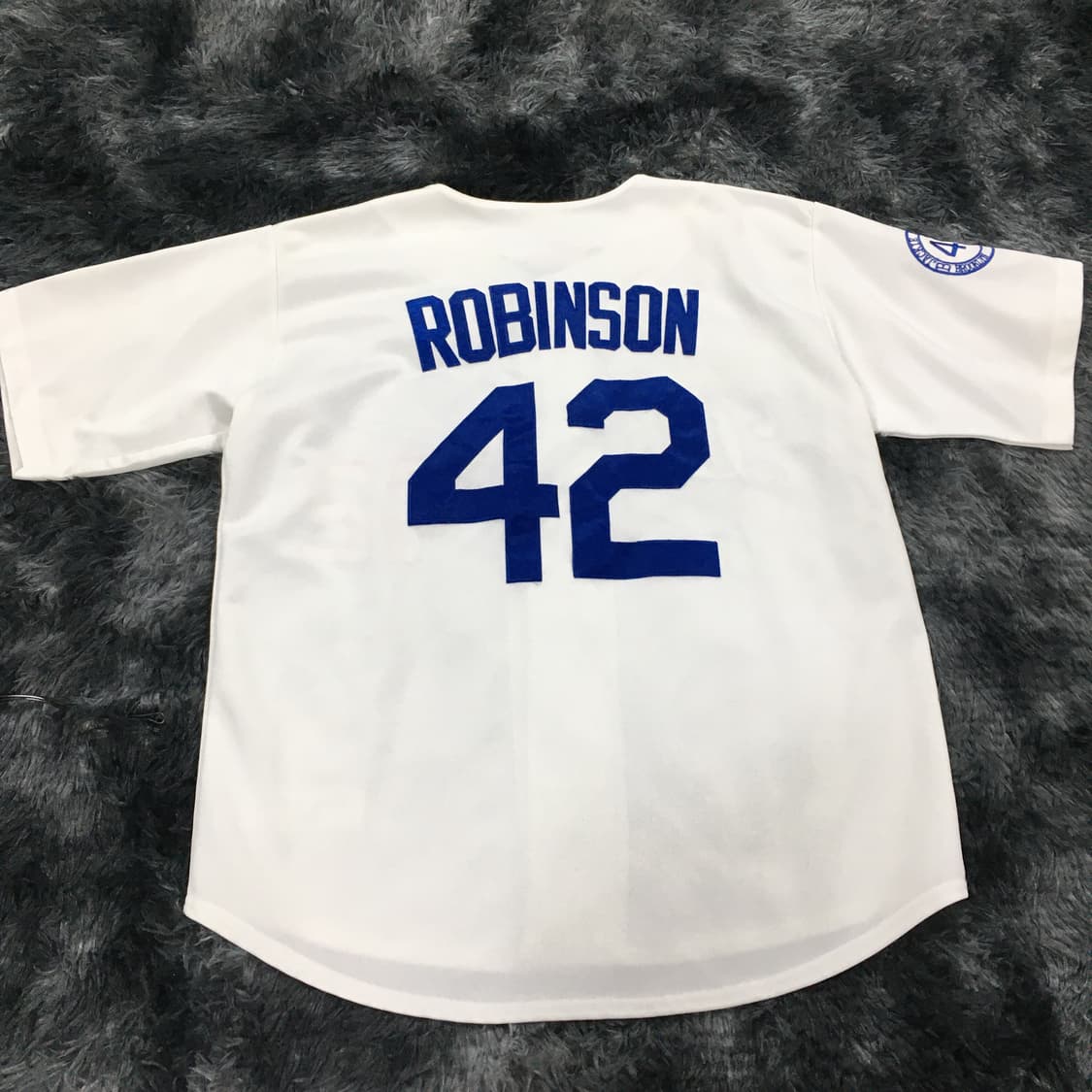 투티/0215 LA 다저스 42번 야구 유니폼 재키 로빈슨 져지 마제스틱 상품이미지4