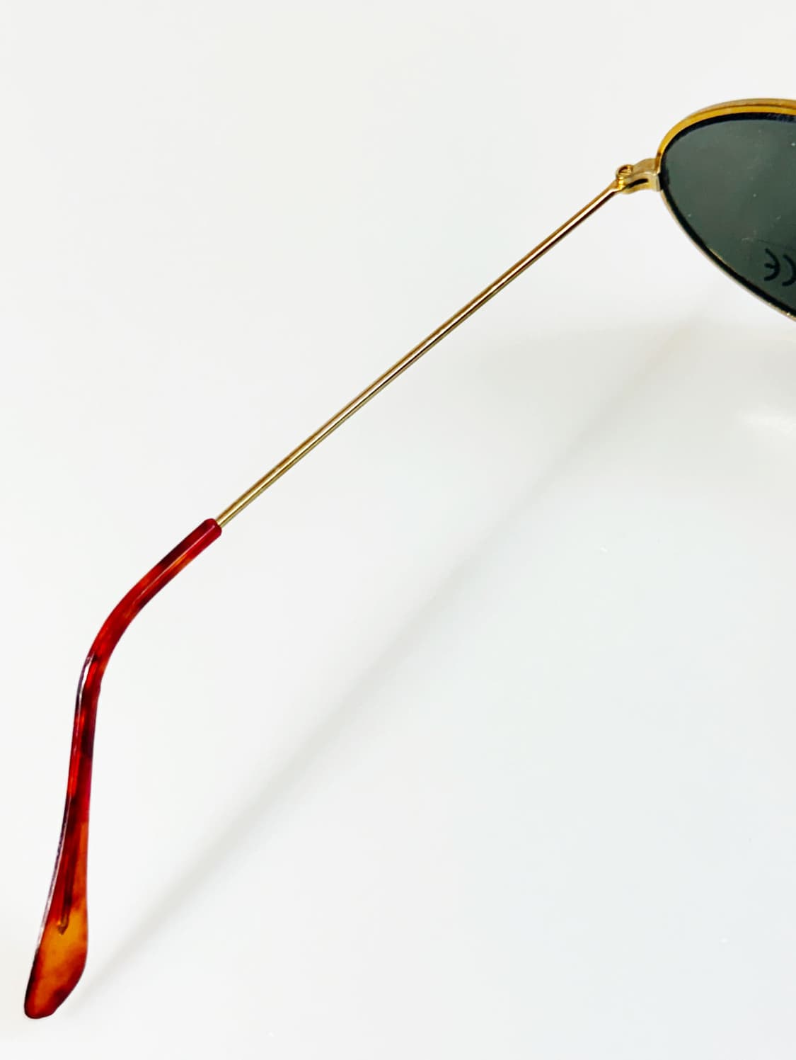 90s 골드 슬림 오벌 프레임 빈티지 선글라스 상품이미지8