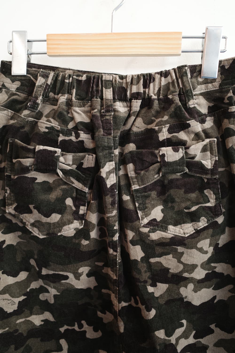 Japan brand 코듀로이 카모플라쥬 스커트 (25~28인치) 상품이미지5