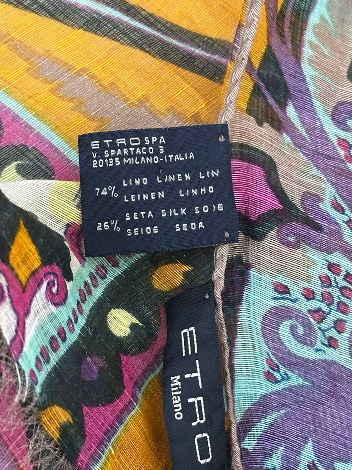 에트로 대폭 숄 머플러 상품이미지7