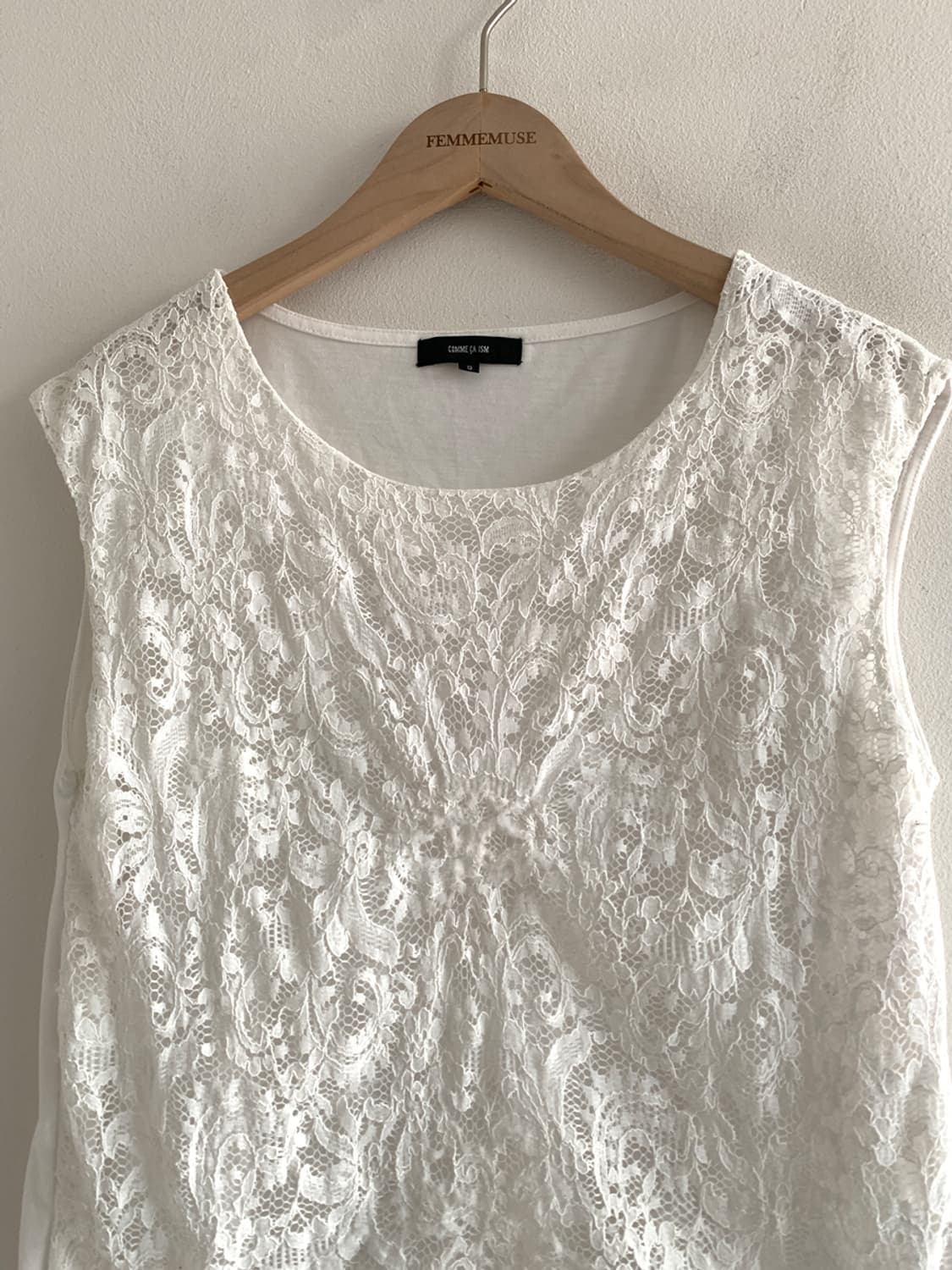 Lace sleeveless top 상품이미지3