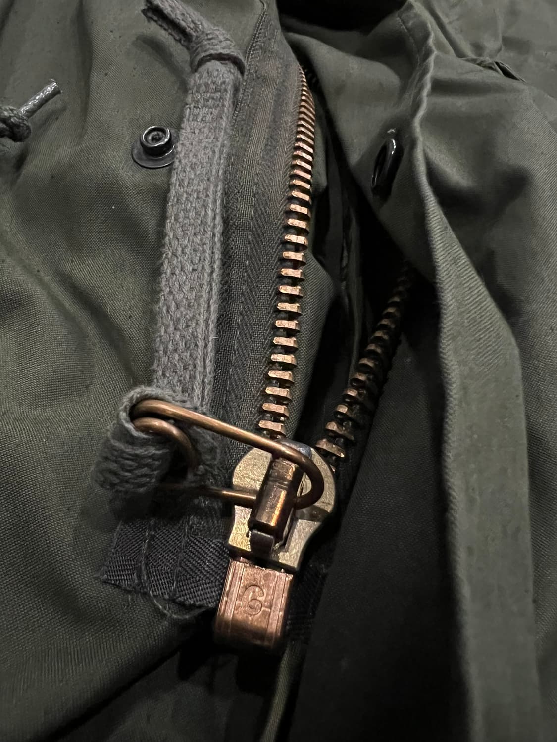 (M) M65 피쉬테일 오리지널 개파카 데드스탁 상품이미지5