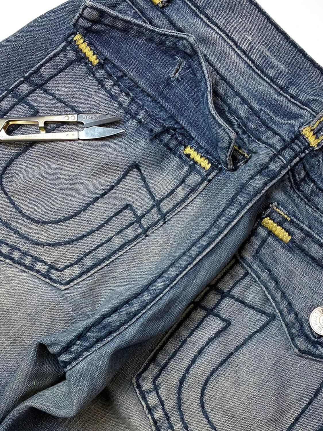 트루릴리젼 00s y2k USA 스트레이트 데님 팬츠 PN5275 상품이미지6