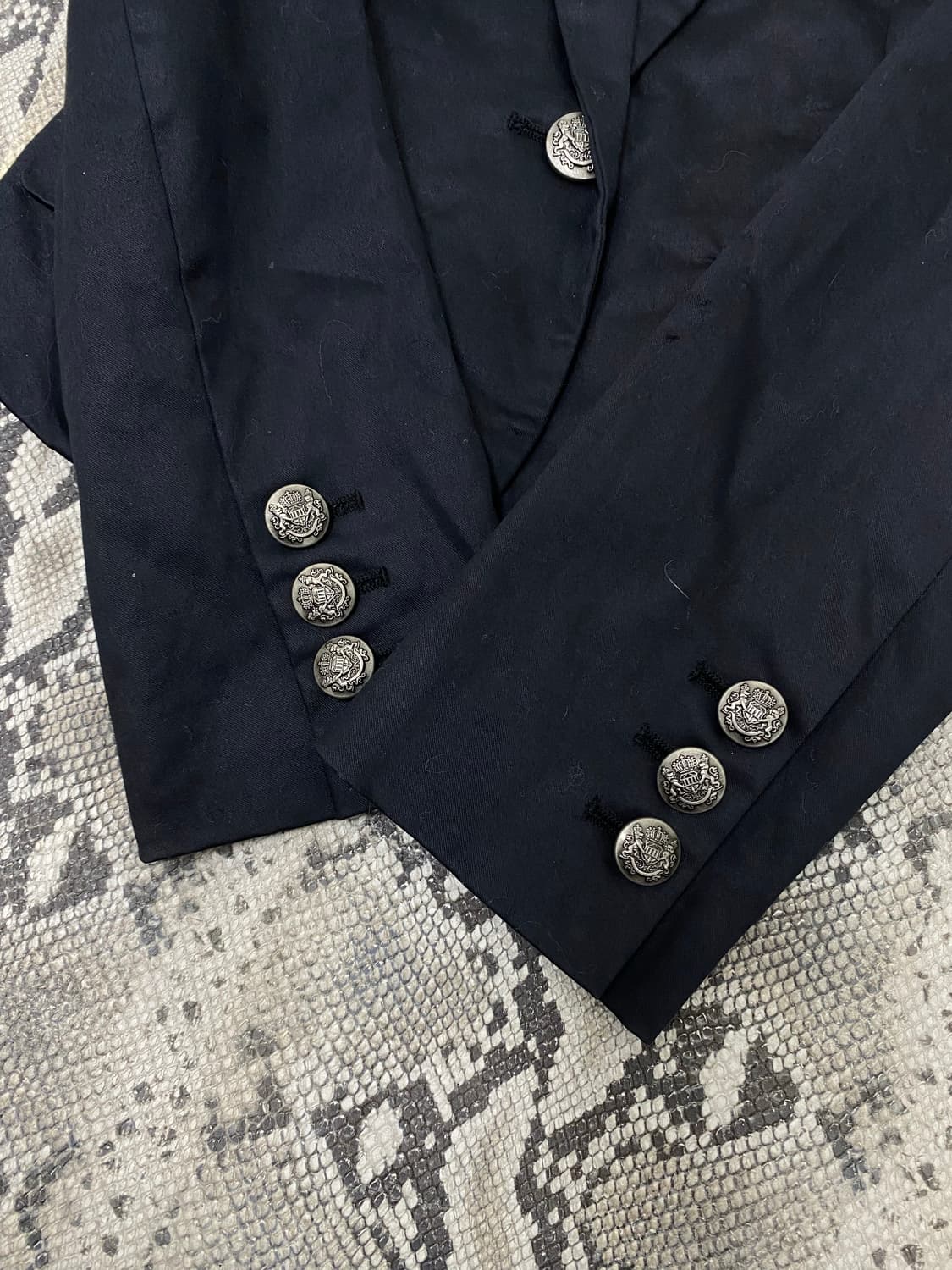 [Tornado Mart] Minimal Black Blazer 상품이미지2