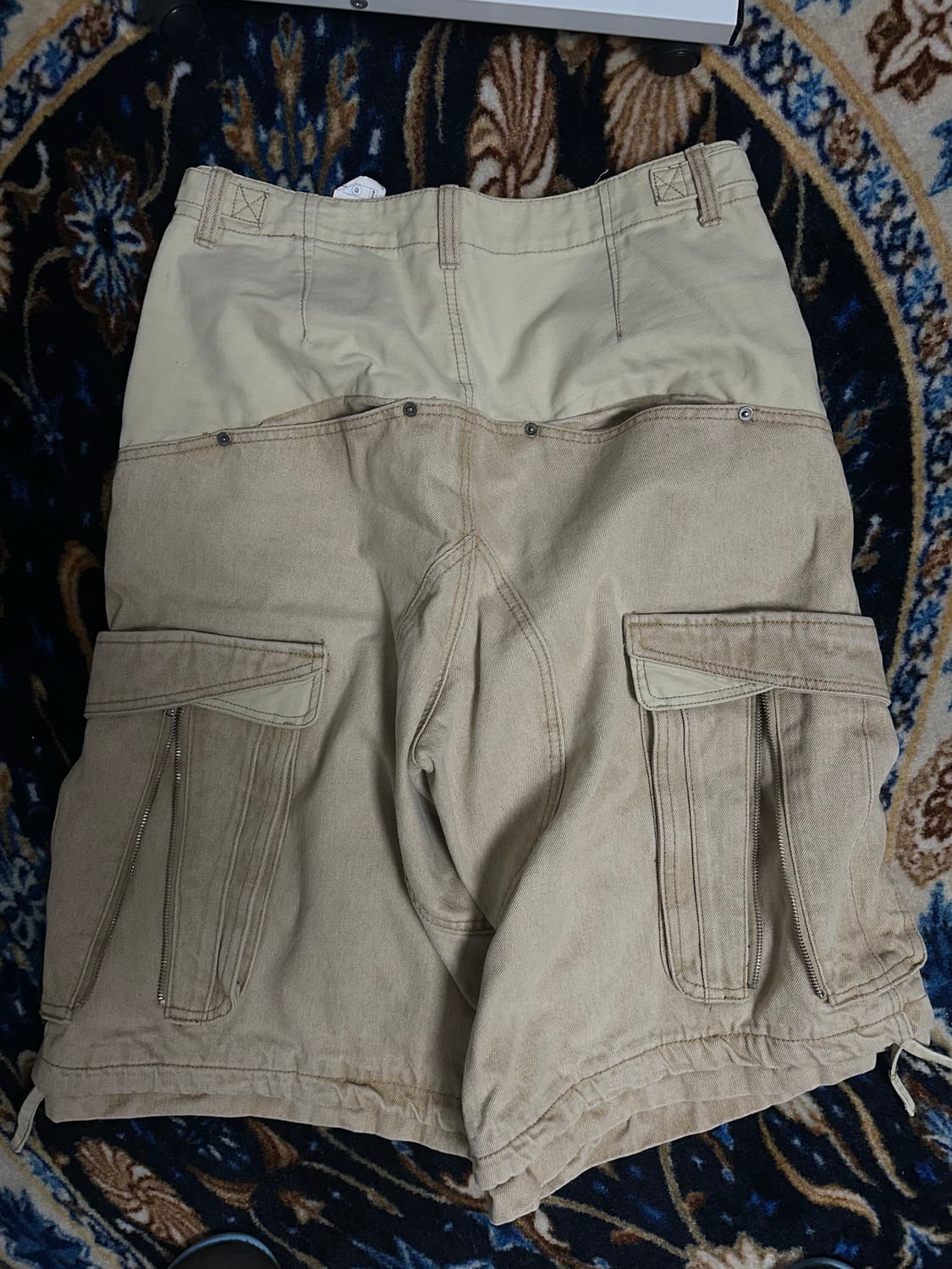 etce 레이어드 카고 버뮤다 팬츠 상품이미지2