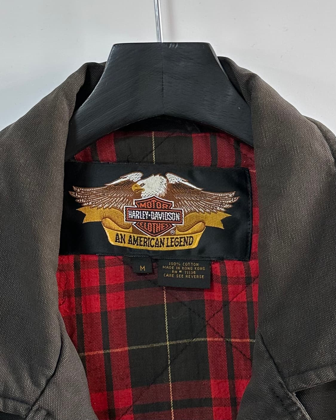 90s 할리데이비슨 블랙 데님 패치 라이더 자켓  (va.27) 상품이미지10