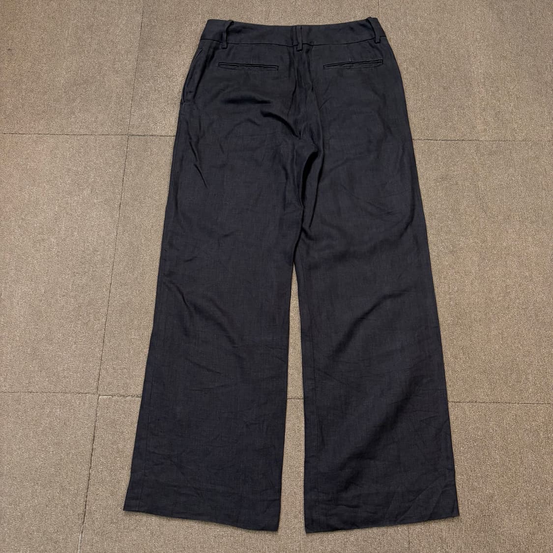 VERMEIL FANTASTICDAYS 우먼스 린넨 세미와이드 팬츠  상품이미지5