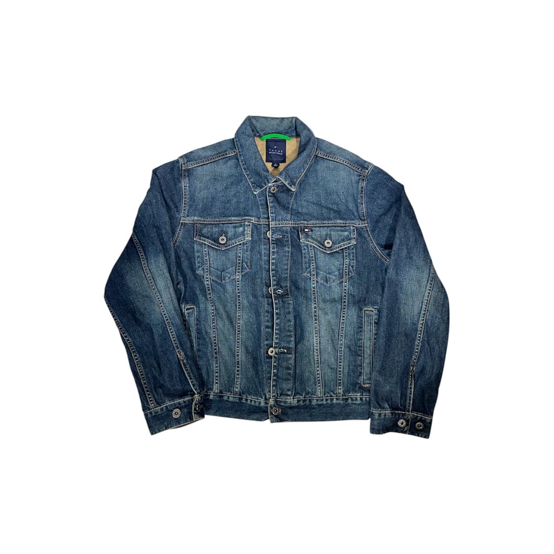 타미 힐피거 중청 클래식 데님 트러커 자켓 M 상품이미지5