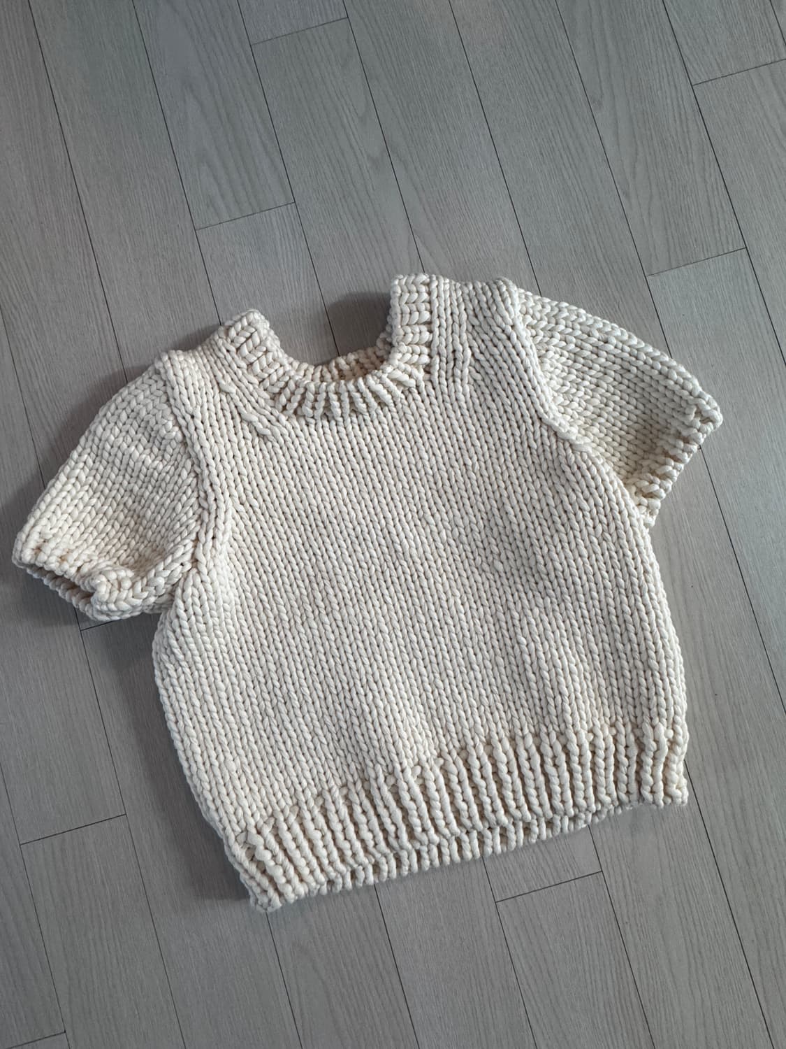 kindersalmon 핸드메이드 벌키니트 판매합니다  상품이미지1