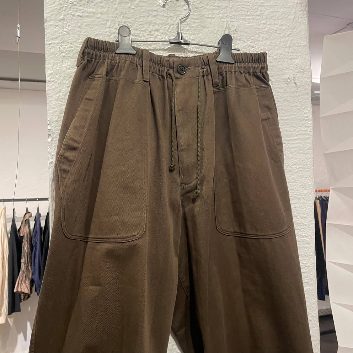 요지야마모토 뿌르옴므 크롭 팬츠 상품이미지2