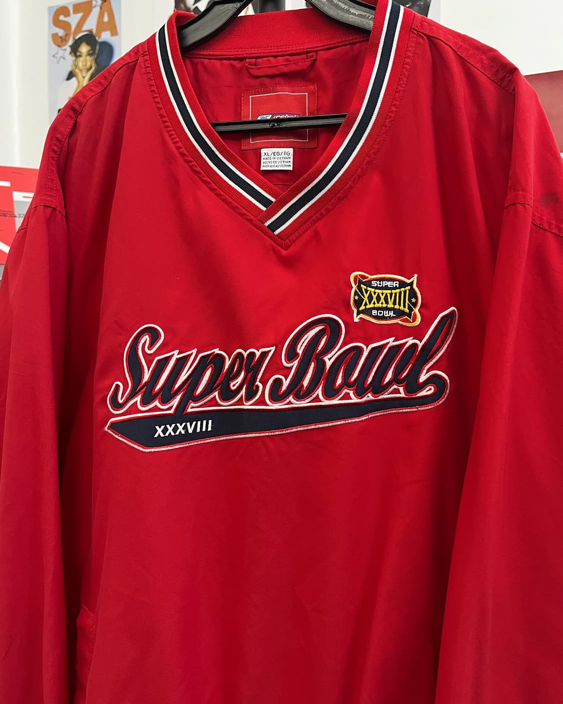 리복 00s NFL 슈퍼볼 오버사이즈 웜업  상품이미지6