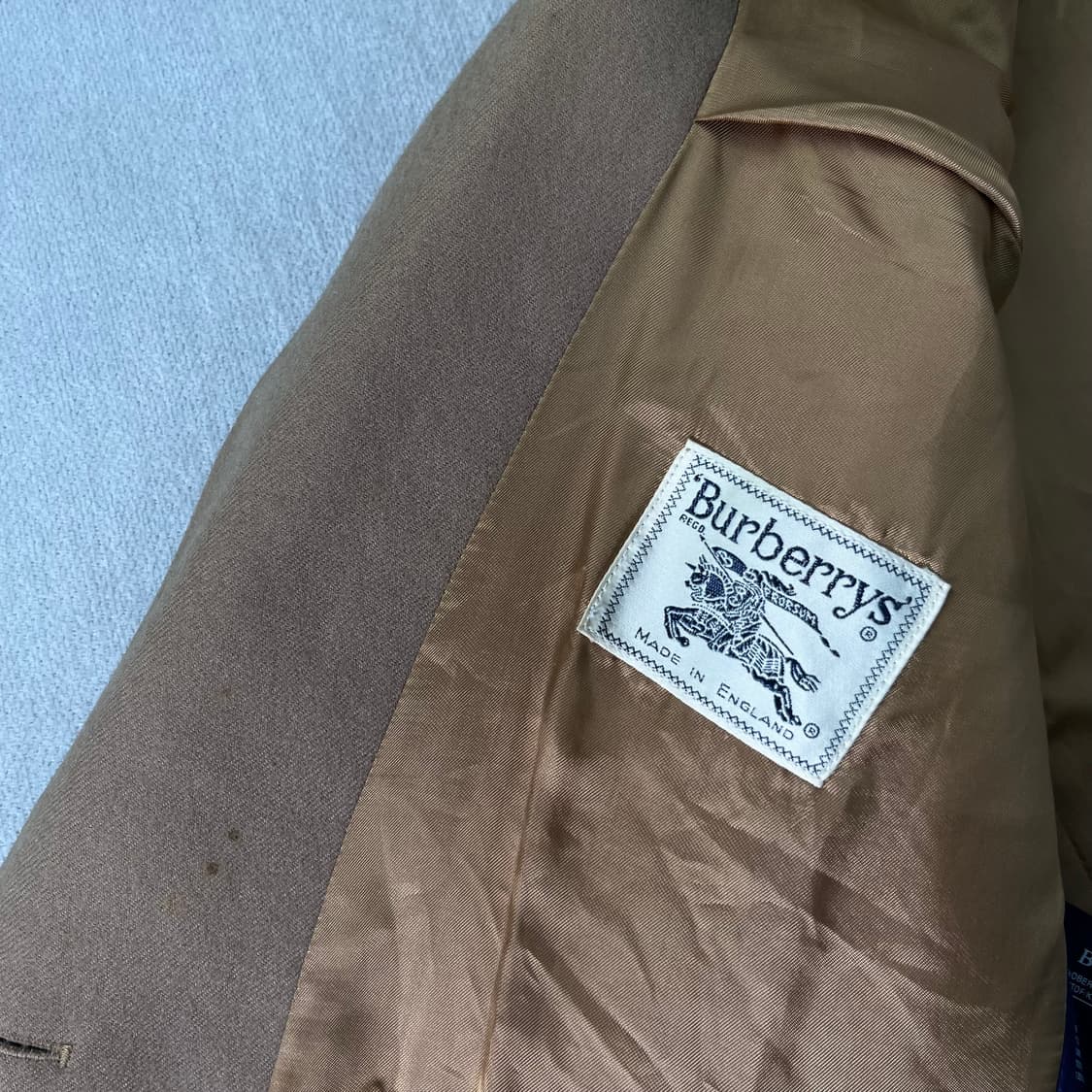 100 버버리 90s 울 블레이저 자켓 상품이미지7