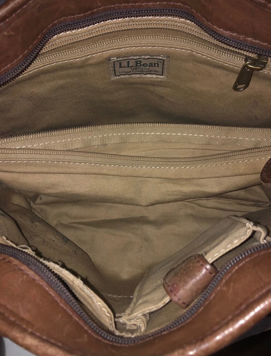 L.L.Bean Field & Town 레더 토트백 / 엘엘빈 빈티지 / 상품이미지6