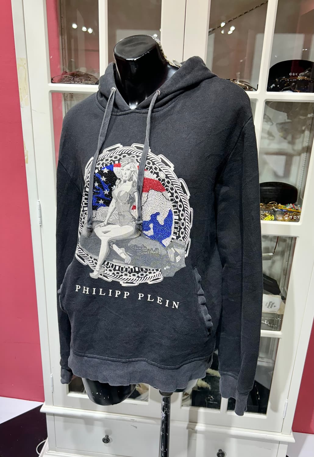 philipp plein hoodie 필립 플레인 핀업걸 후드티 상품이미지1