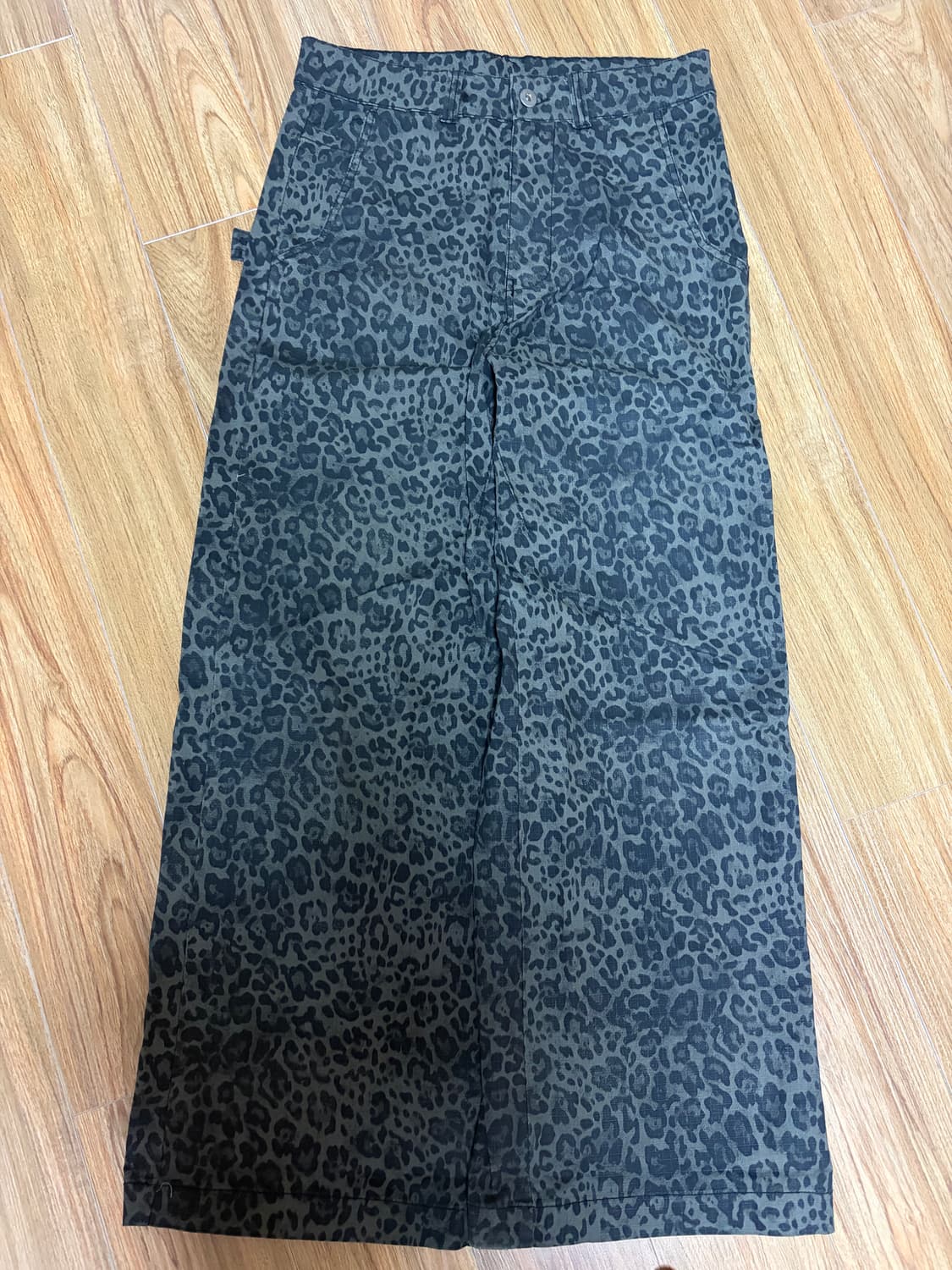 자라 애니멀 패턴 레오파드 바지 상품이미지2
