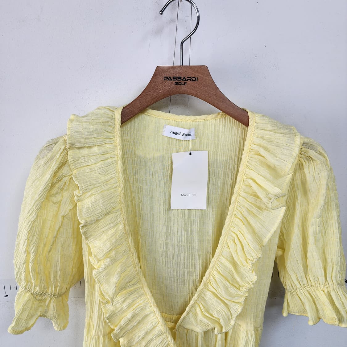 MAYBINS 옐로우 캉캉 롱 원피스 상품이미지2