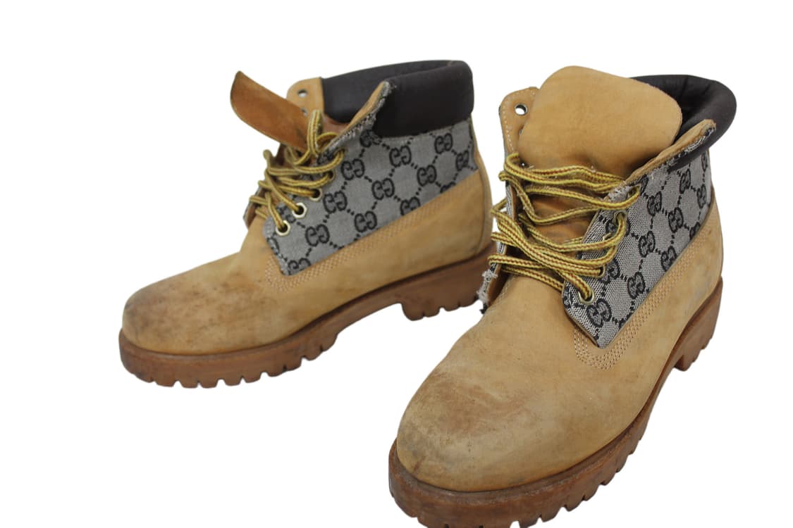 Timberland × Gucci 팀버랜드 구찌 모노그램 프리미엄 부츠 상품이미지4