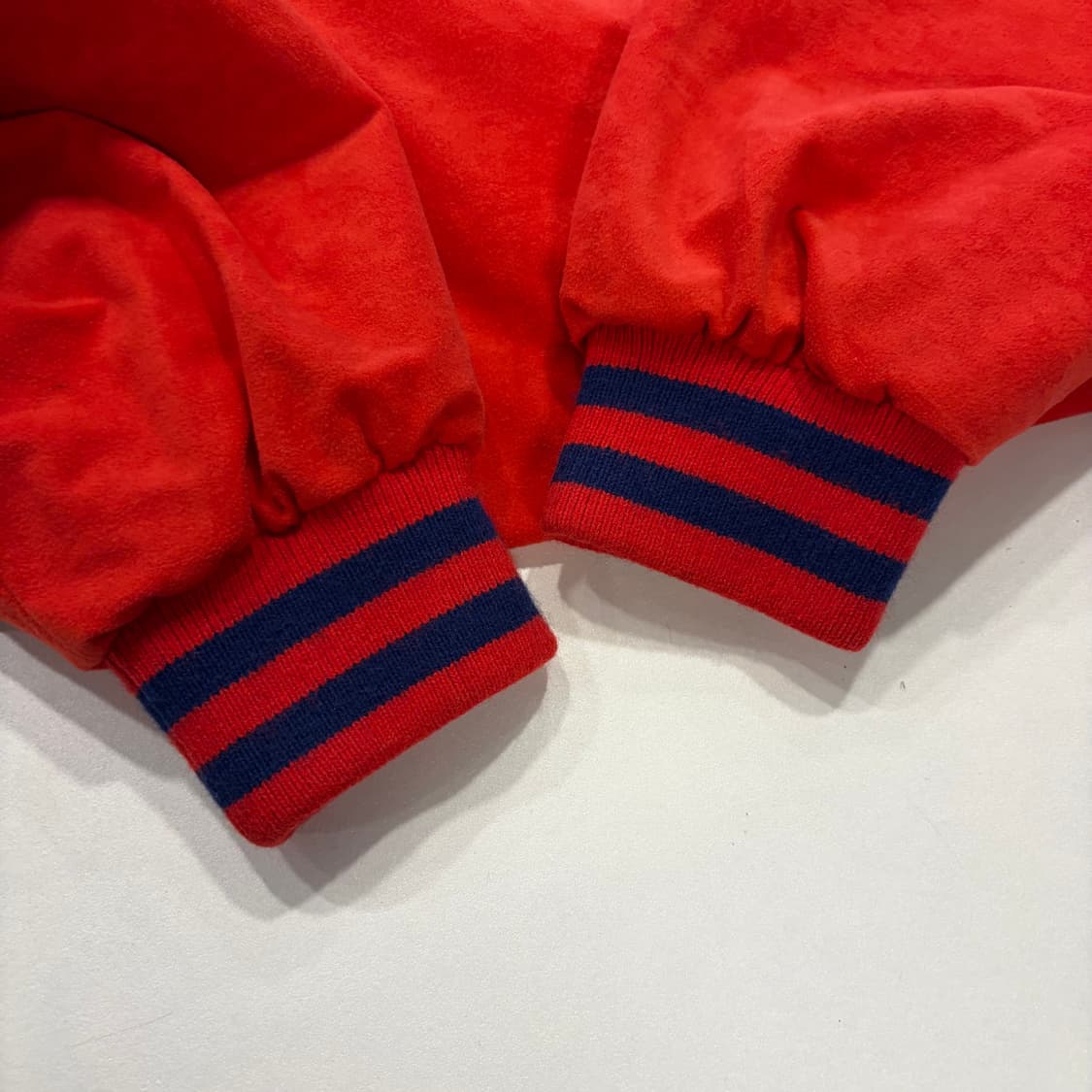 [L] 90s 데상트 재팬 스타디움 바시티 야구 점퍼 레드 D807 상품이미지9