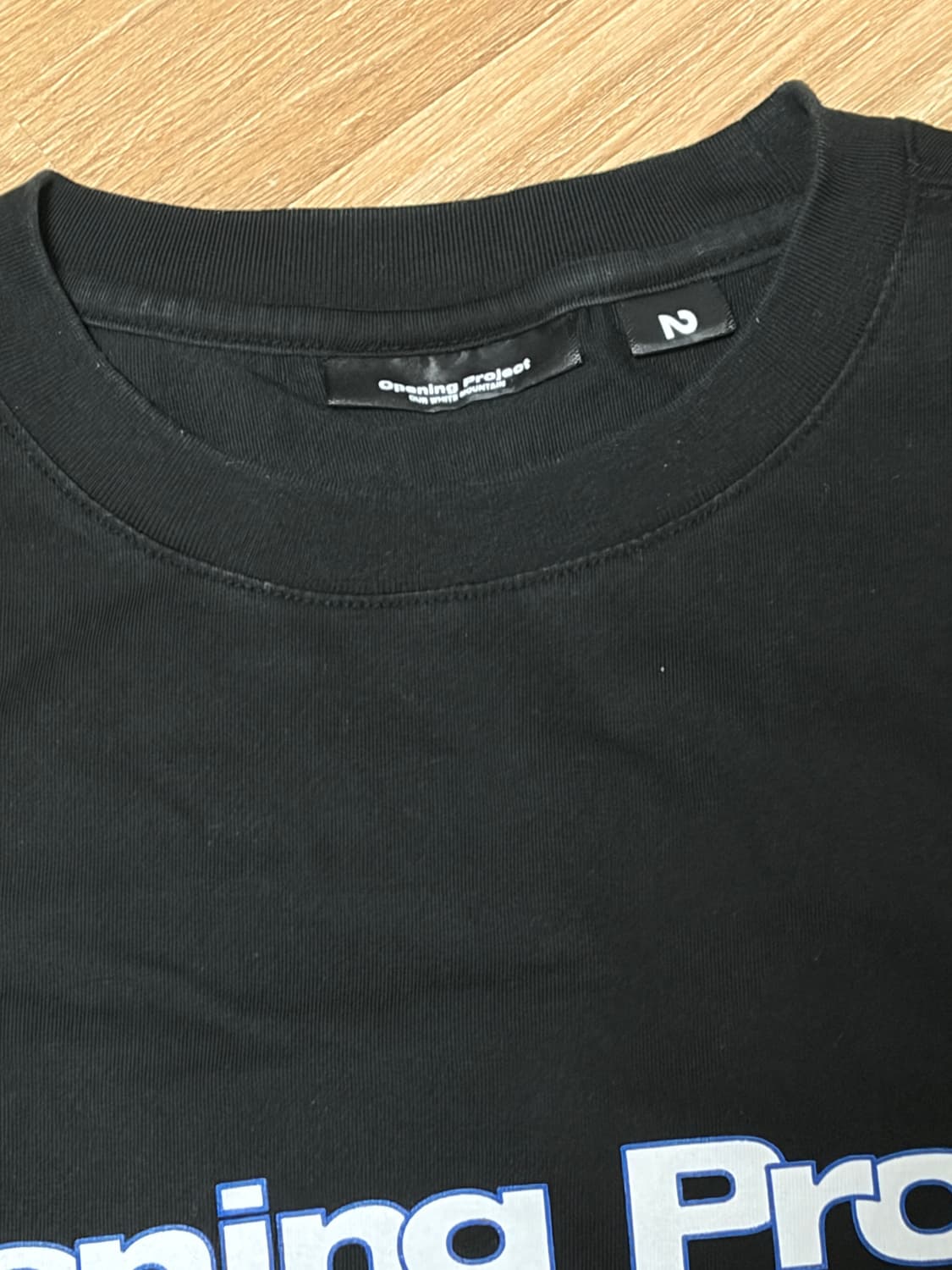 오프닝프로젝트 반팔티 2사이즈 상품이미지3