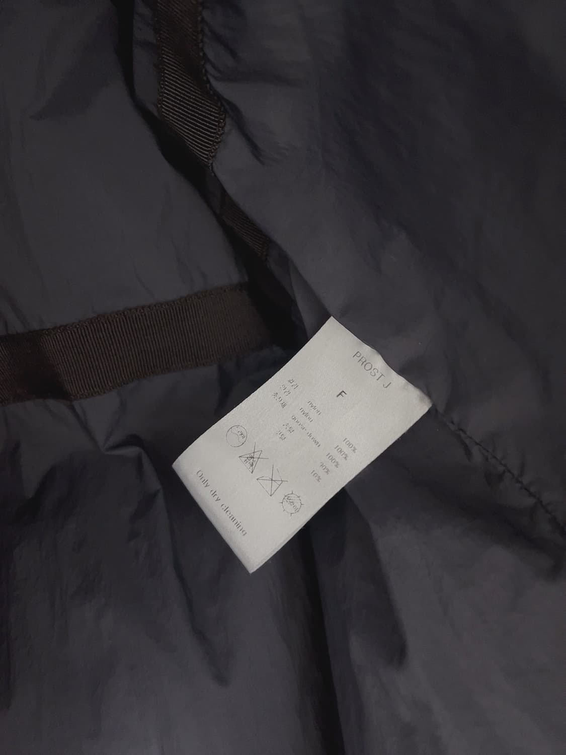 프로스트제이 구스 다운 숏 패딩 상품이미지9