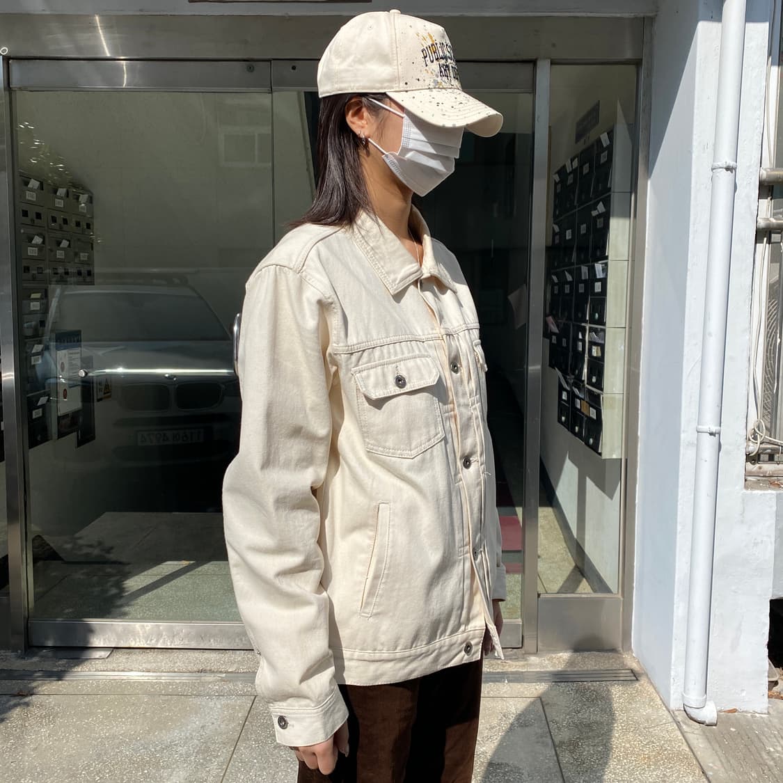 FRIZMWORKS Heavy Canvas Trucker Jacket 상품이미지3