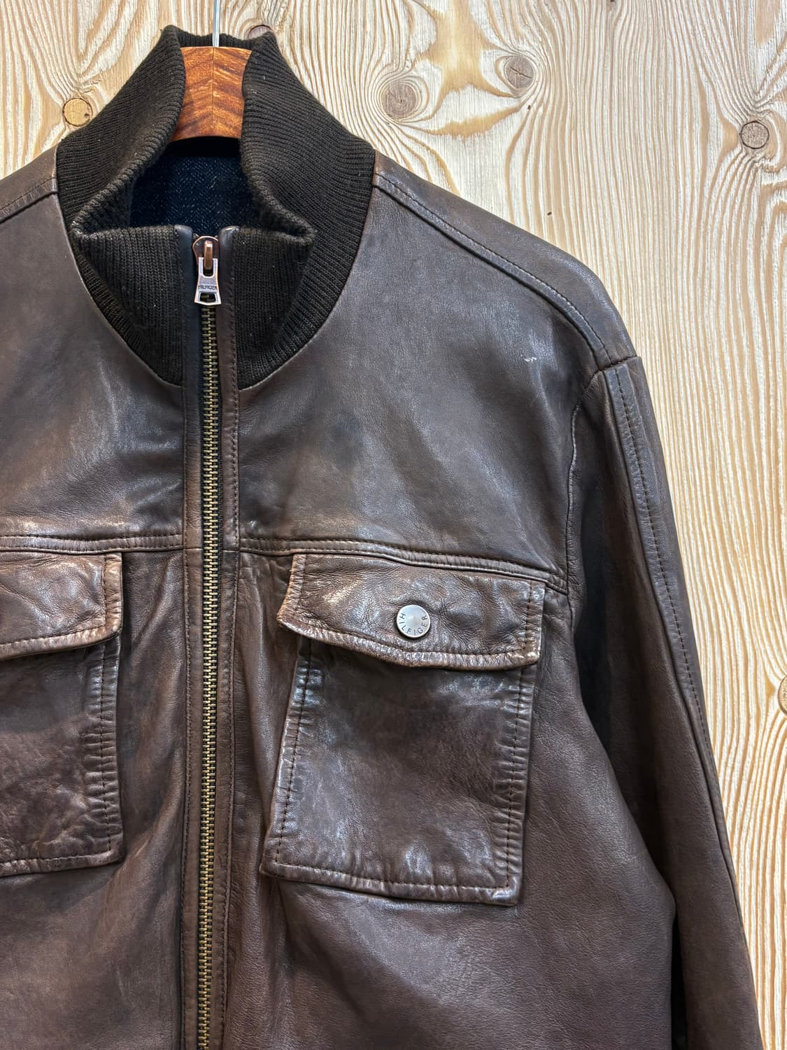 타미힐피거 램스킨 자켓 상품이미지3