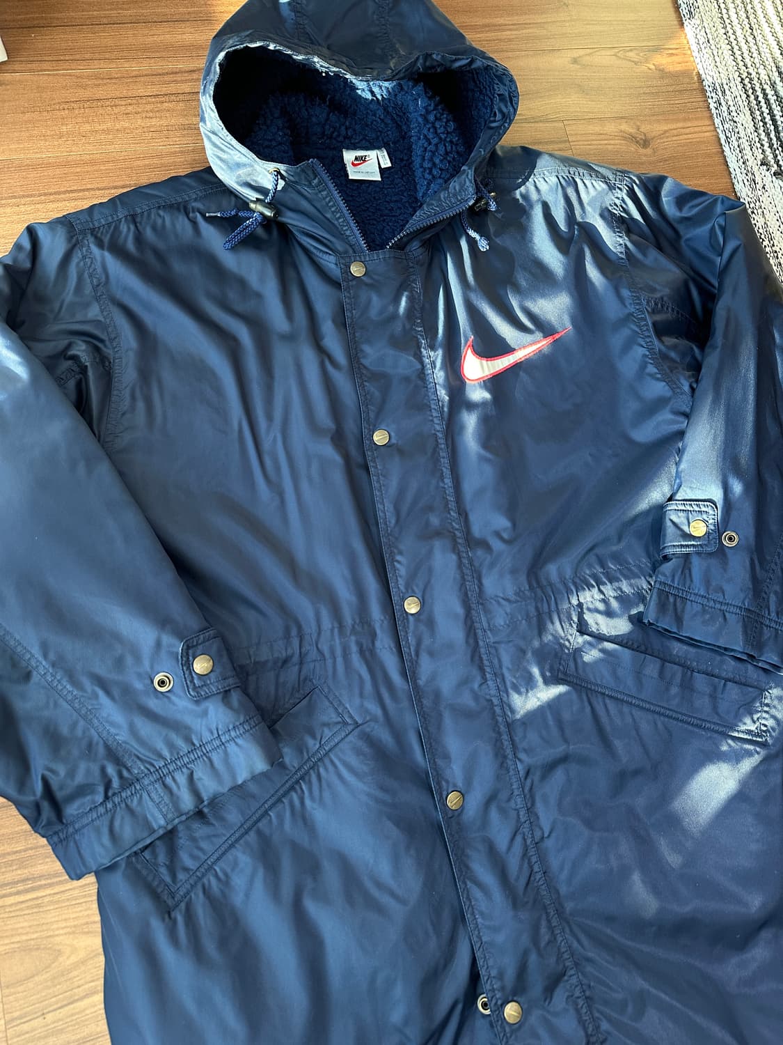 90s 나이키 빅스우시 쉐르파 파카 돕바 100 상품이미지2