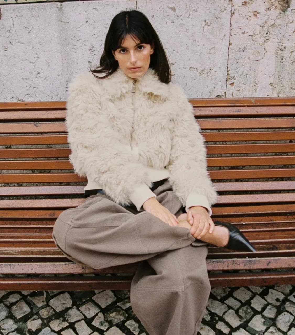 자라 페이크퍼 봄버자켓 퍼자켓 쓰리타임즈 더바넷 타낫 글로니 상품이미지3