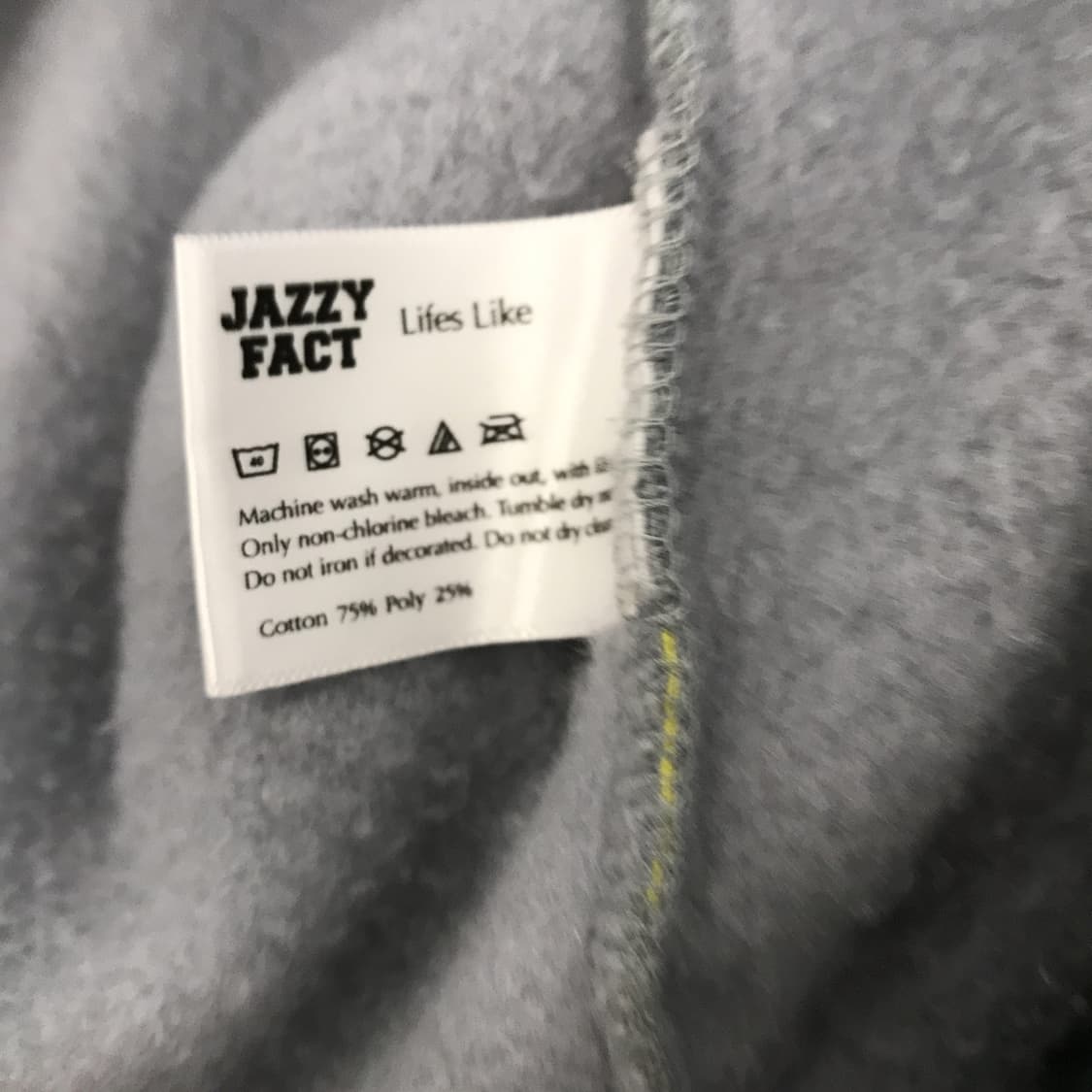 재지팩트 10주년 한정판 후드 [2사이즈] 상품이미지5