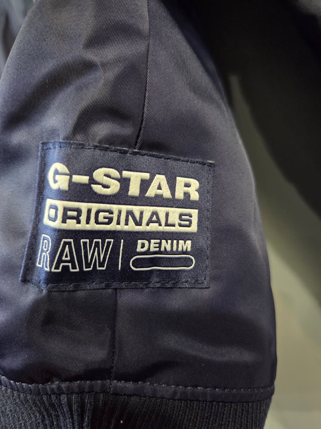 G-Star RAW 네이비 블루종 자켓(S)택 없음 상품이미지3
