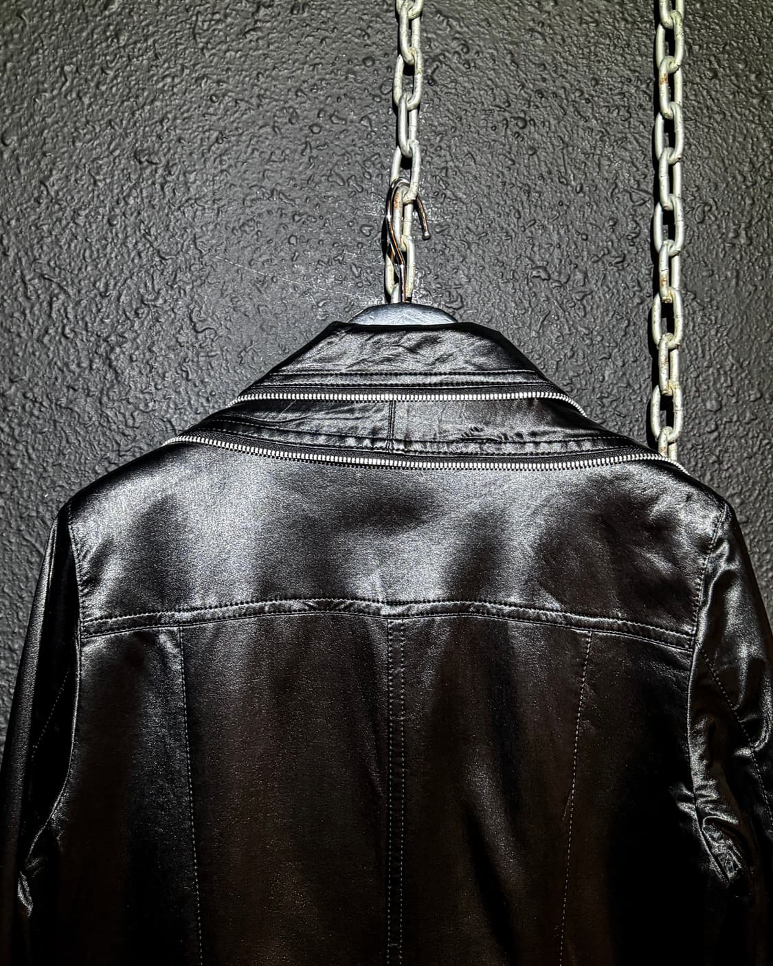 Nylon Gloss Zip Jacket  상품이미지5