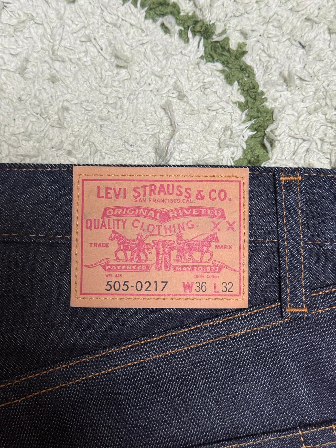 LVC 505 데님팬츠 상품이미지3