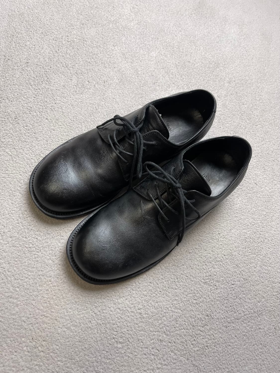 [255] 킨치 더비슈즈 808 블랙 상품이미지8