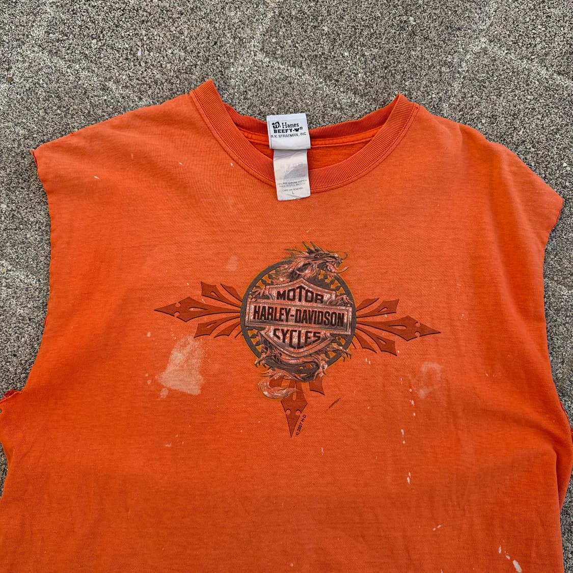 00s Vintage Harley Davidson x Hanes 상품이미지2