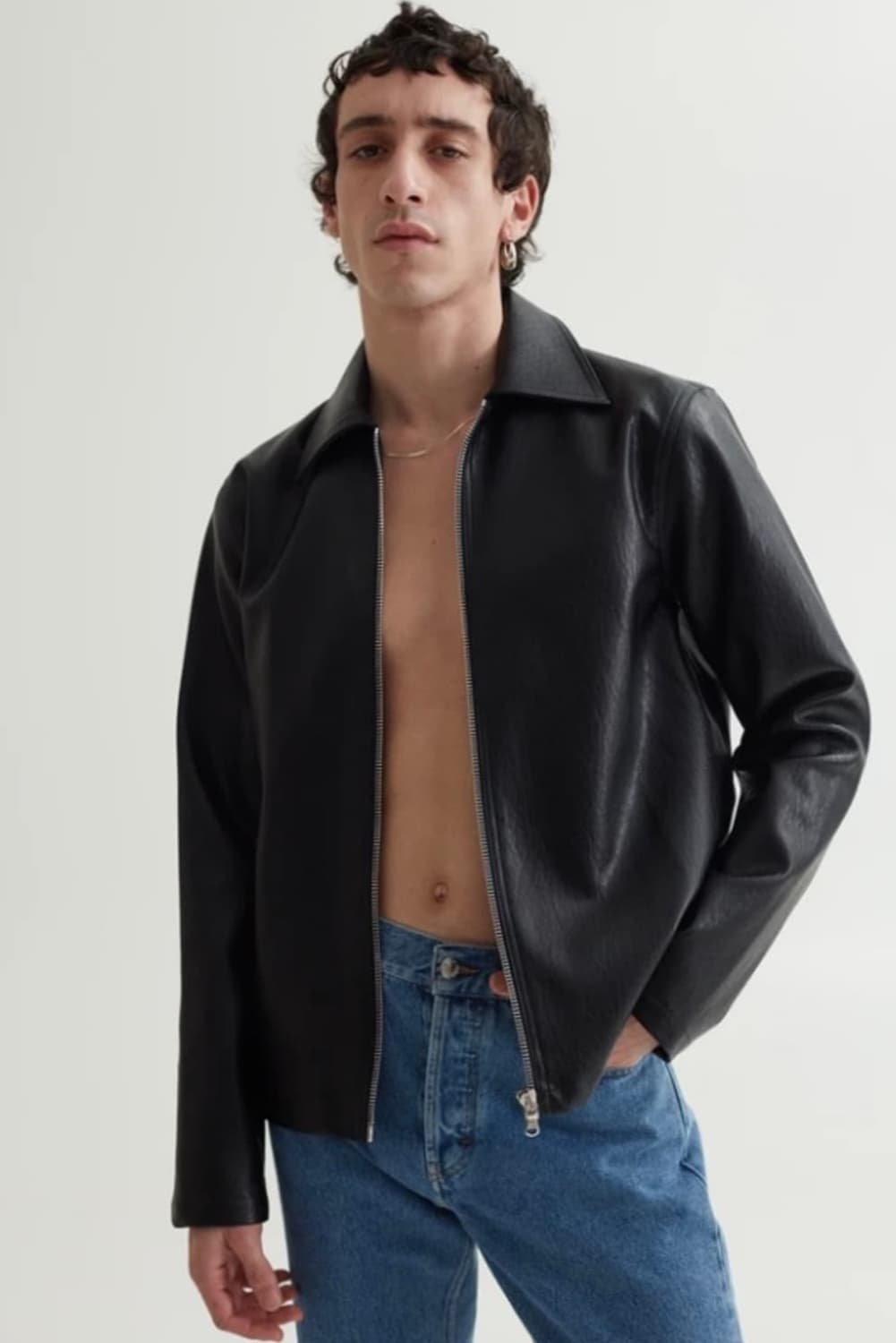 Sefr 세퍼 truth 레더 자켓 블랙 / L 상품이미지5