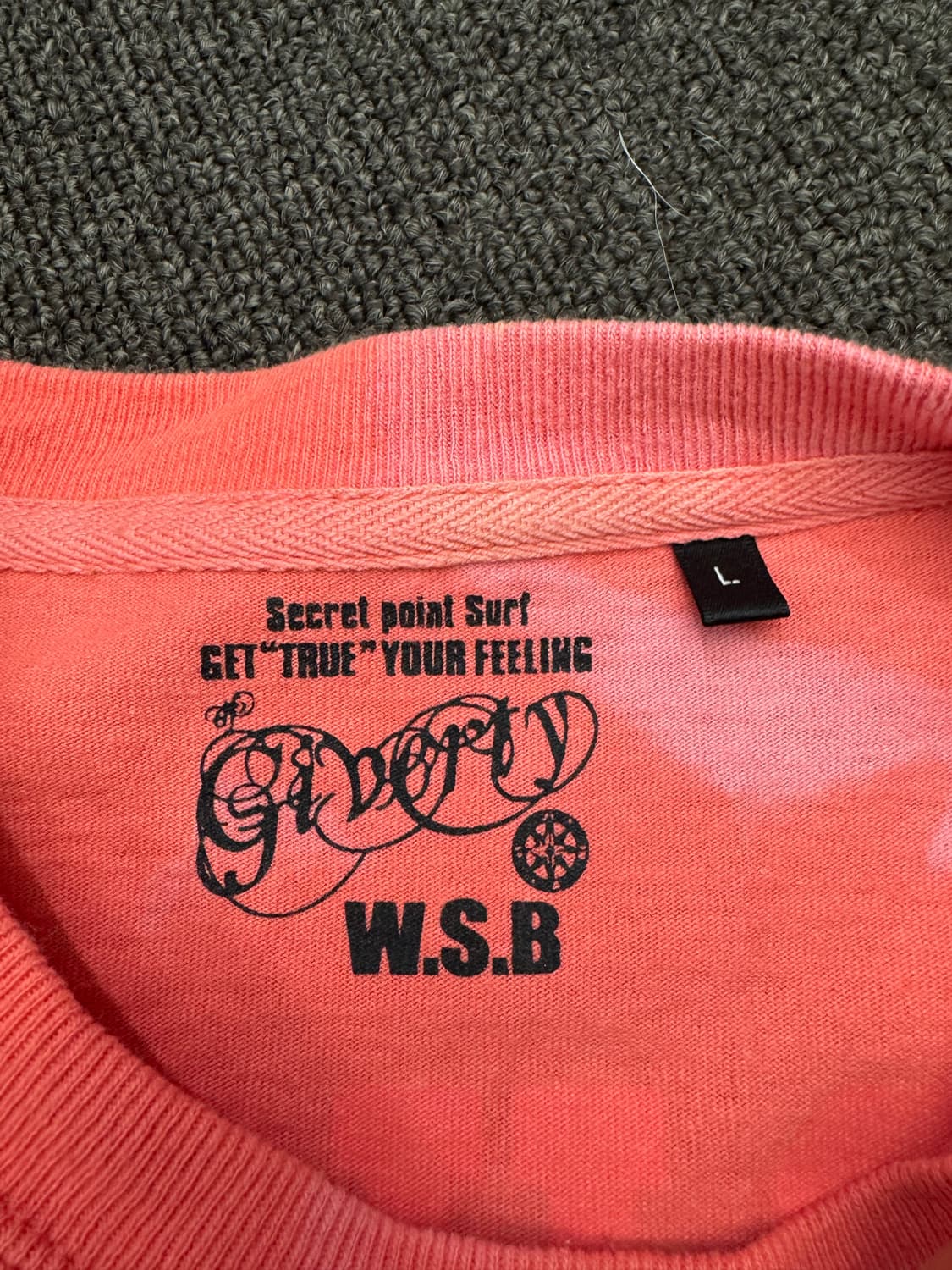 L)Japanese vintage 프린팅 여성 롱슬리브 상품이미지4