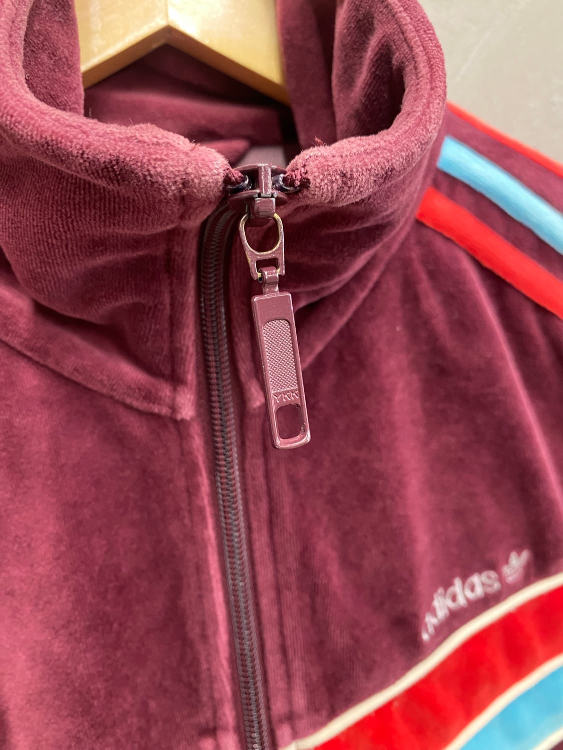 [95] 00s ADIDAS OG 아디다스 오리지널 벨루어 져지 상품이미지3