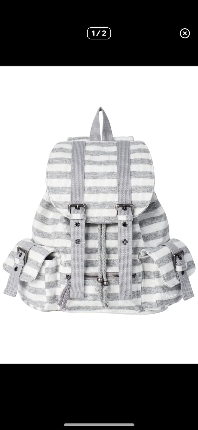 파히섬 스트라이프 백팩 상품이미지1