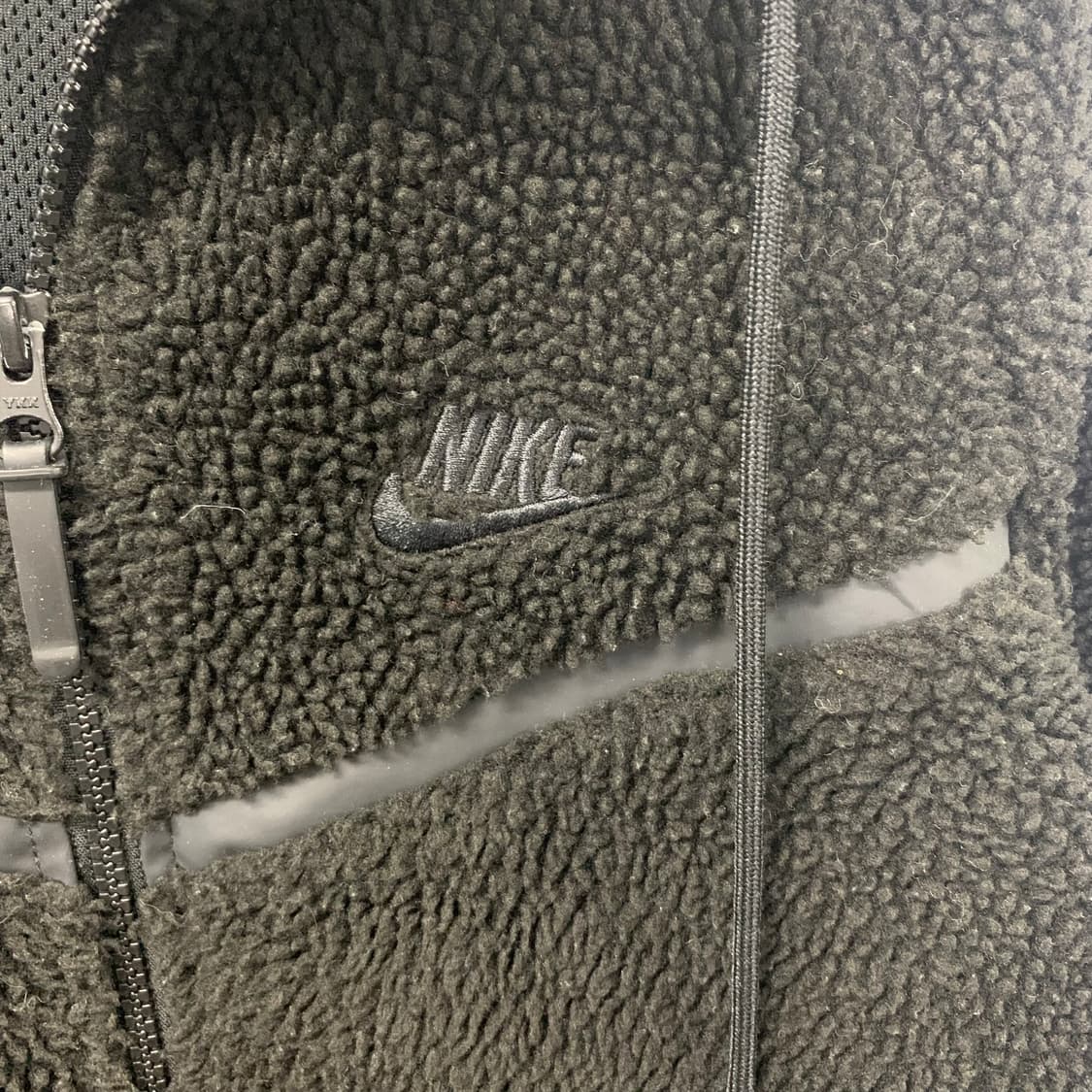 나이키 테크팩 퓨추라 블랙 쉐르파 후드집업  상품이미지4