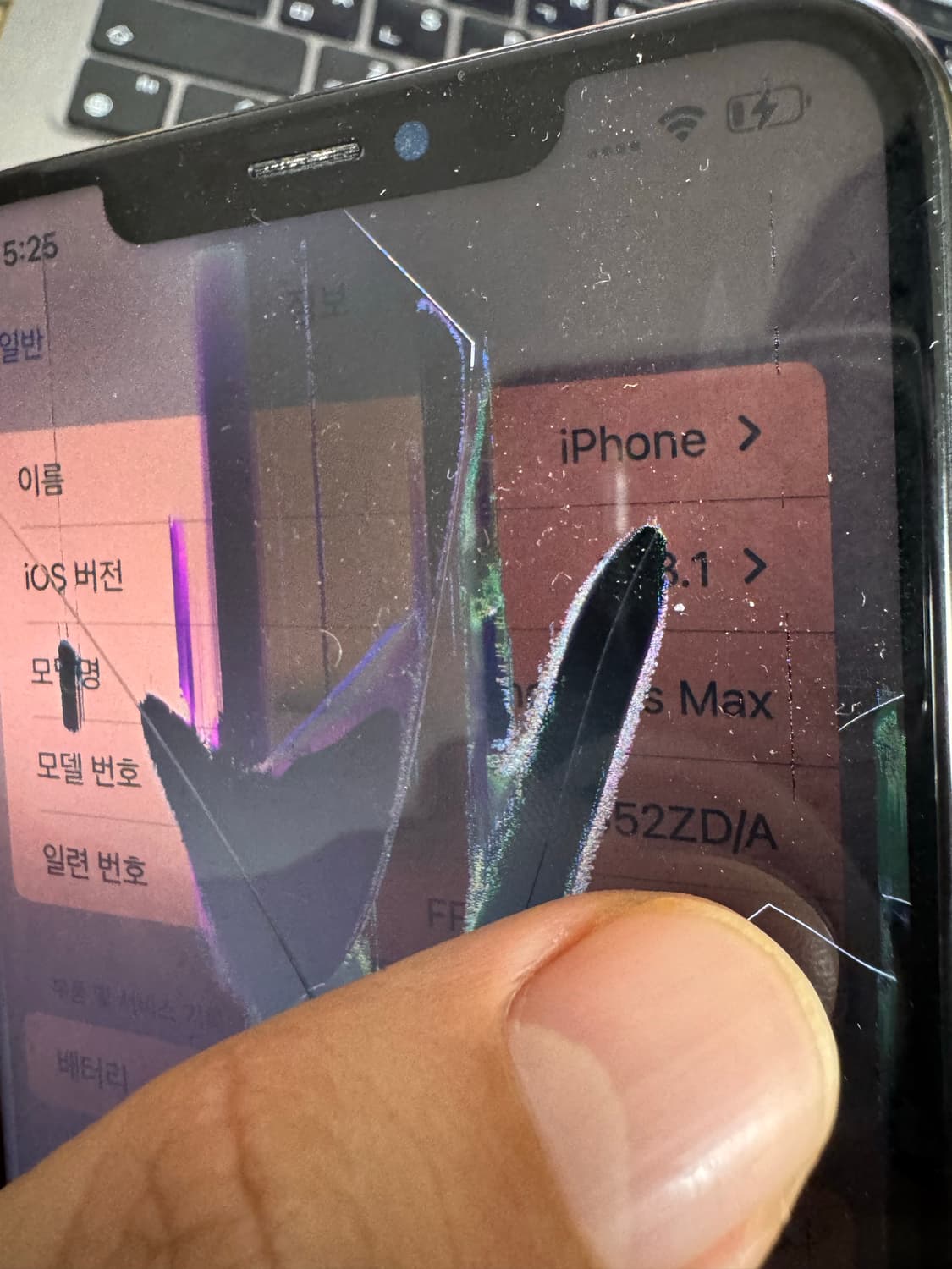 아이폰 XS max 골드 256g 서유럽판 상품이미지5