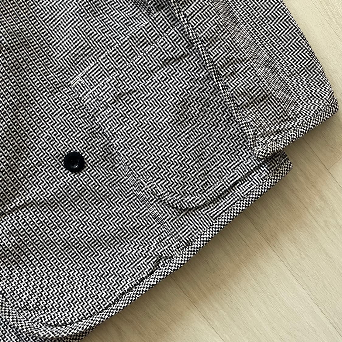 Danton . 단톤 체크 더블 자켓 상품이미지3