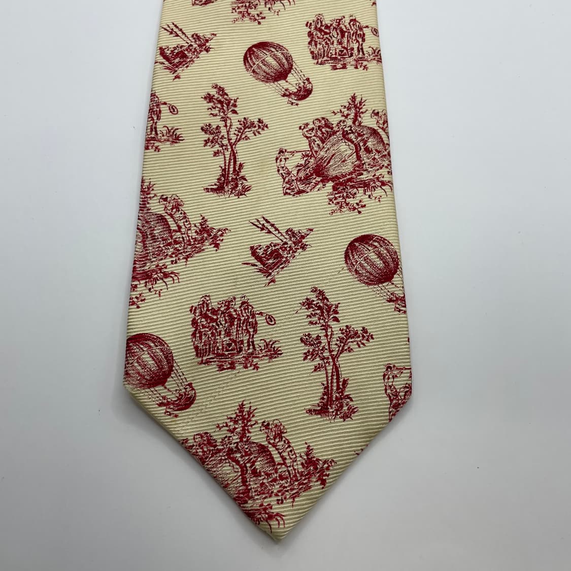 630) (Christian DIOR) 크리스찬 디올 패턴 넥타이 상품이미지3