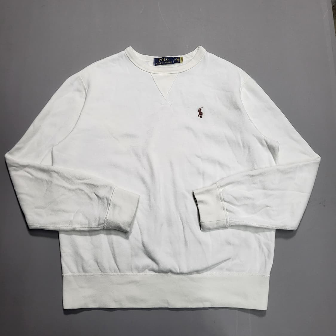 폴로 랄프로렌 신형 qr 맨투맨 m 화이트 상품이미지1