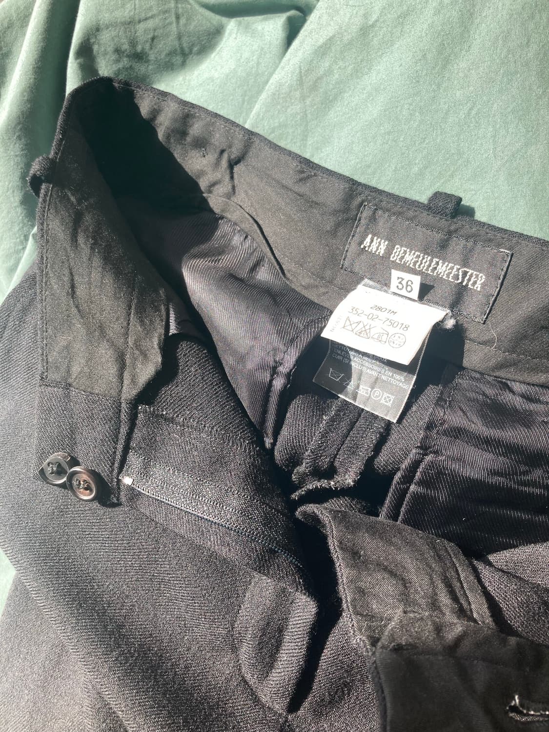 앤드뮐 leather slim pants 상품이미지4