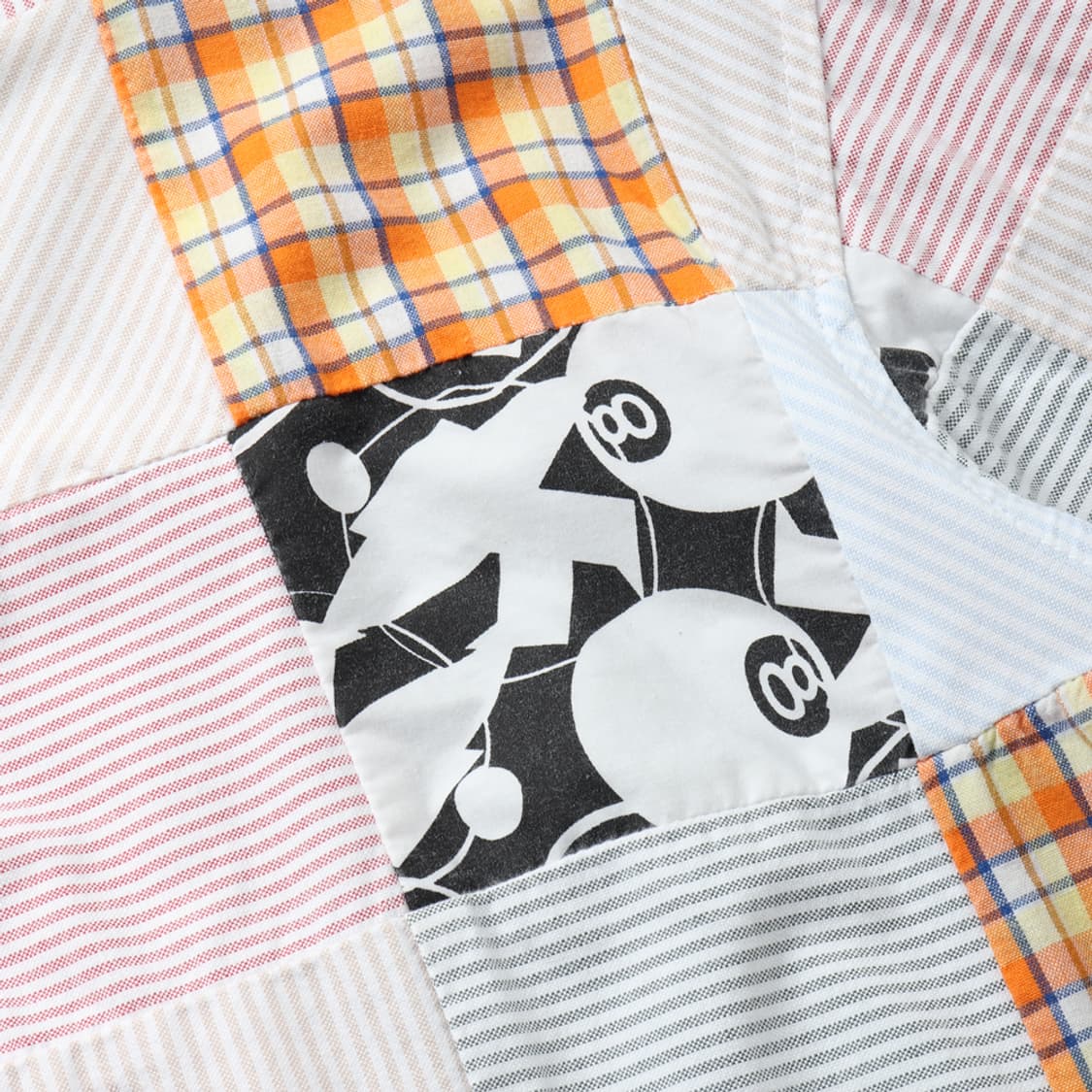 스투시 STUSSY Patchwork S/S Shirt 상품이미지5