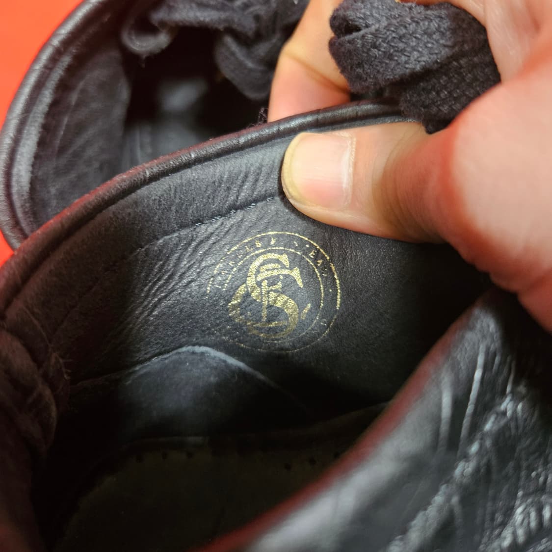 클락스 왈라비 크로커 패턴 가죽 부츠 상품이미지7