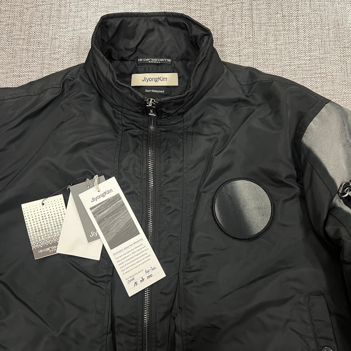 지용킴X알파인더스트리 Ma-1 24AW L 상품이미지1