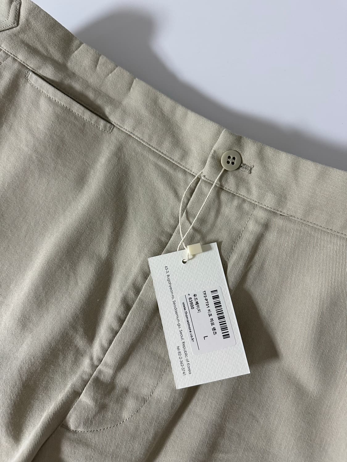 토마스모어 비죠 하프 팬츠 우드베이지 상품이미지5